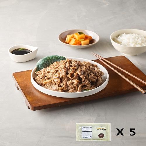 [냉동] 셰프셀렉션 한돈간장돼지불고기 1kg X 5팩