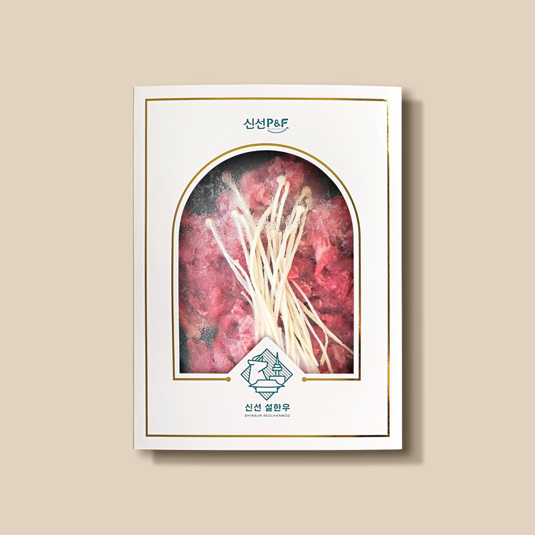 한우 버섯 불고기(냉동) 300GX4팩