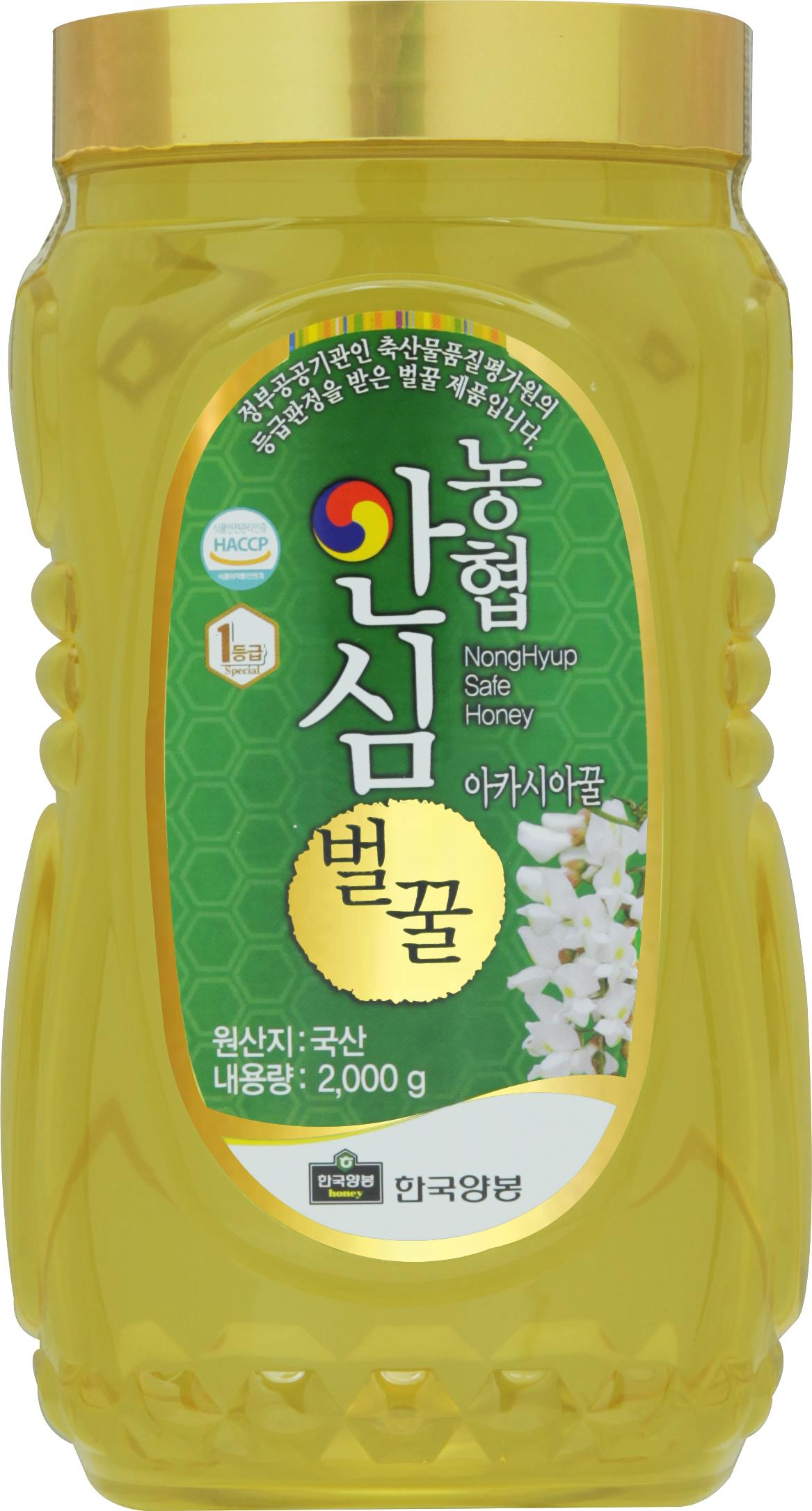 [한국양봉농협] 농협안심아까시(아카시아)꽃꿀2kg 6개