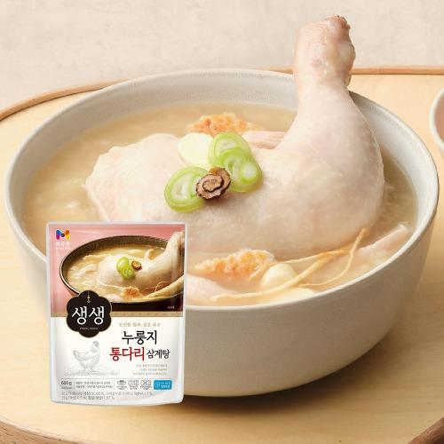 (냉장)생생 누룽지 통다리 삼계탕 600g X 6팩
