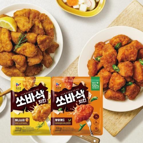 쏘바삭치킨 허니소이&청양레드 300g