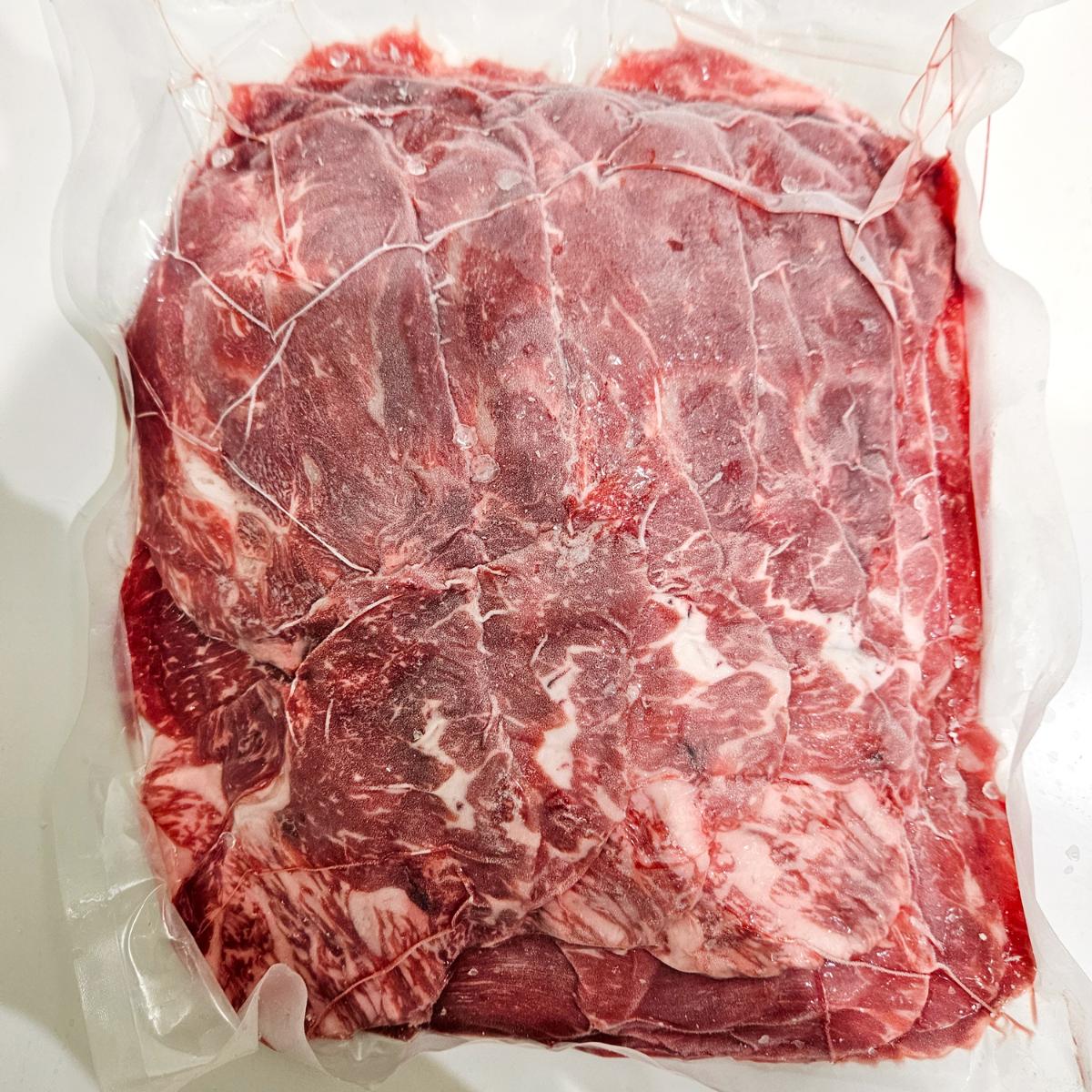 [한우][급냉]불고기2mm 3등급/1kg