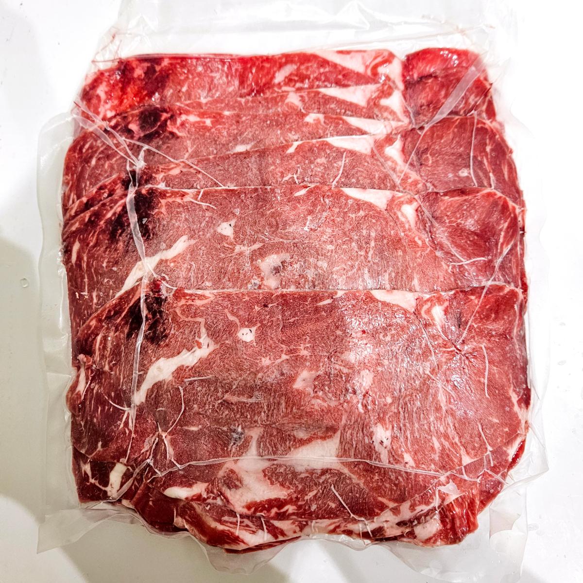 [한우][급냉]샤브샤브2mm 3등급/1kg