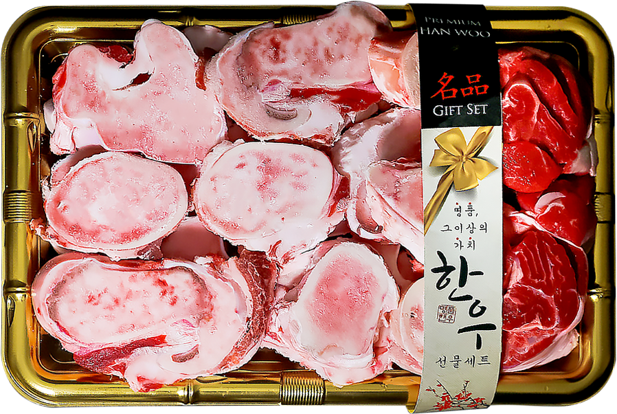 [냉동]보신용 한우 사골,사태 4kg 세트